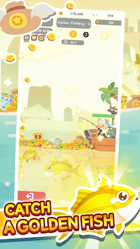 Screenshot di Idle Fishing: All Blue