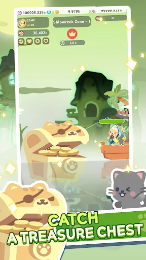 Screenshot di Idle Fishing: All Blue