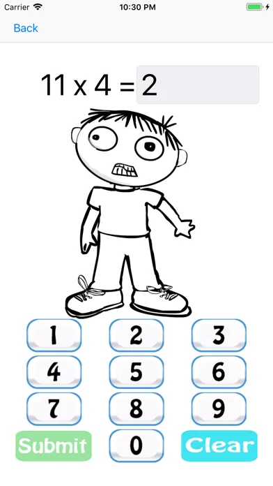 Multiplication-Quiz Screenshots