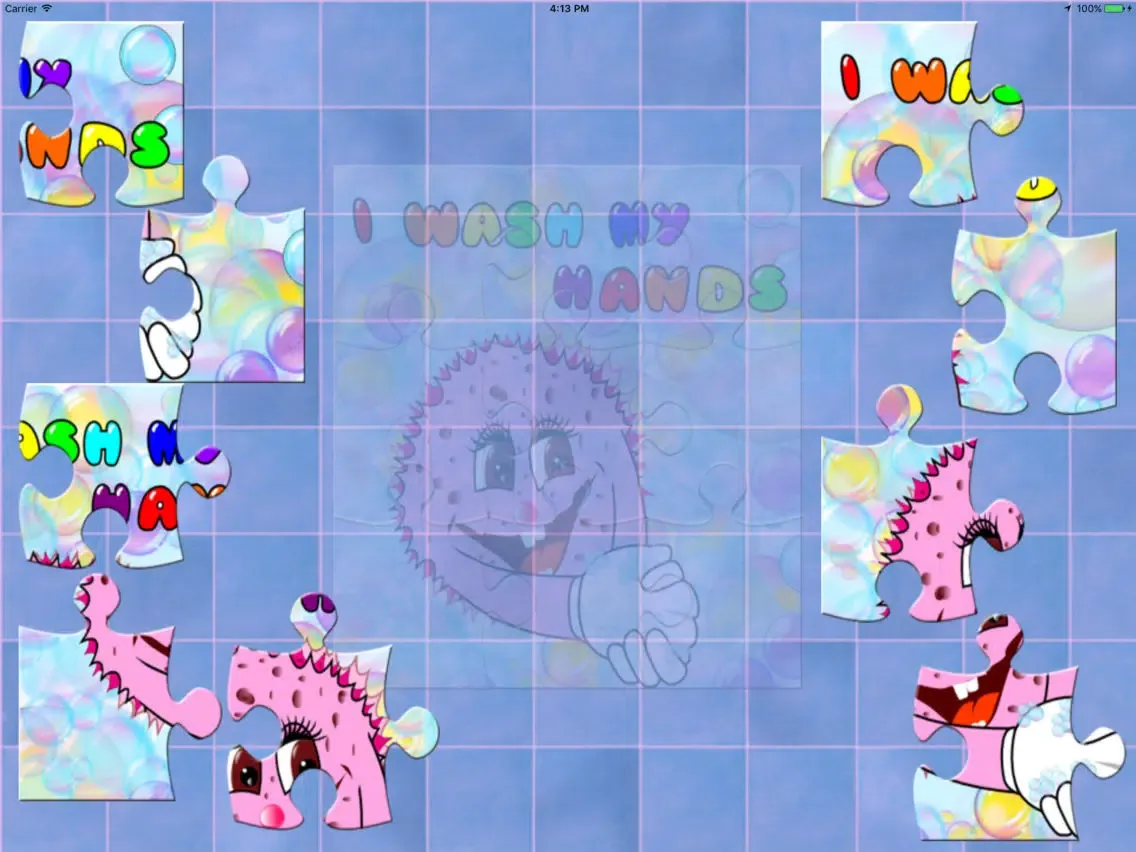 Baby Game - Sponge Puzzle iPad  スクリーンショット