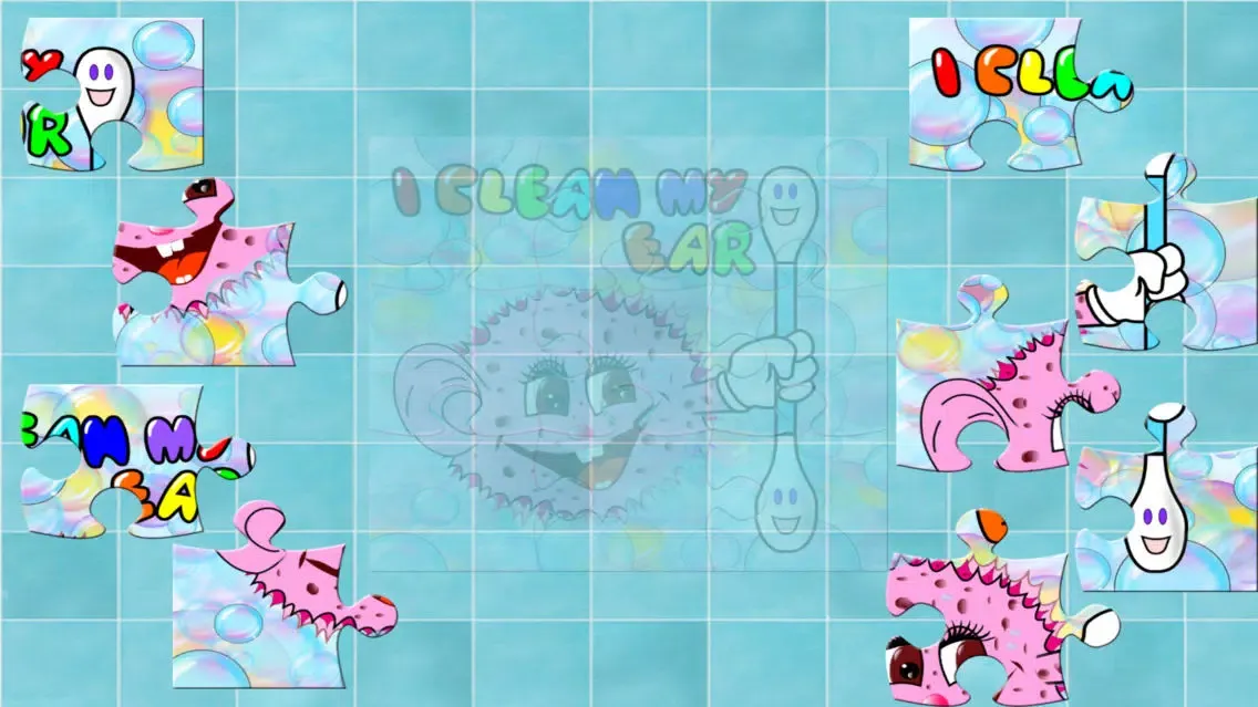 Baby Game - Sponge Puzzle スクリーンショット