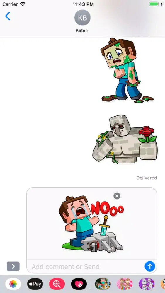 Screenshot di Build Block & Craft stickers