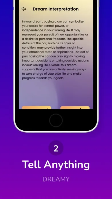 Dream Interpreter, Palm Reader Screenshots