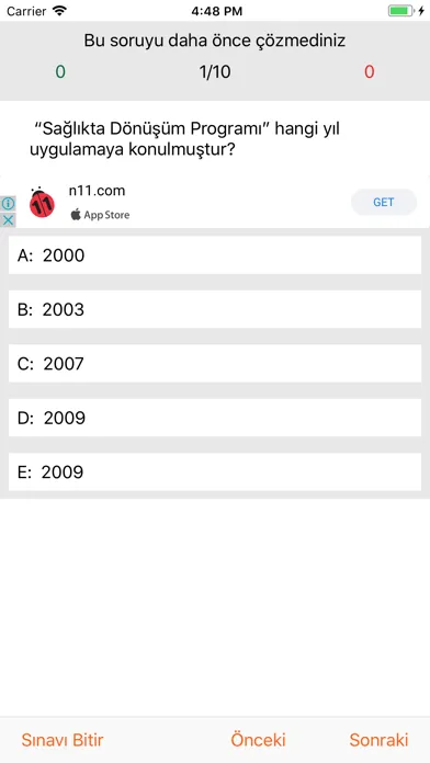 Capturas de tela do Ata Aöf Sağlık Yönetimi 3