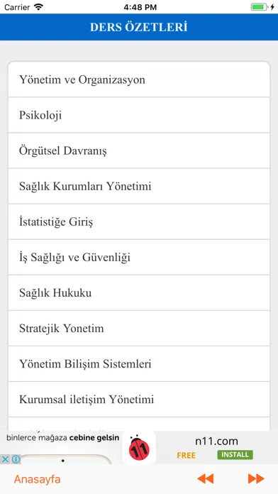 Capturas de tela do Ata Aöf Sağlık Yönetimi 3