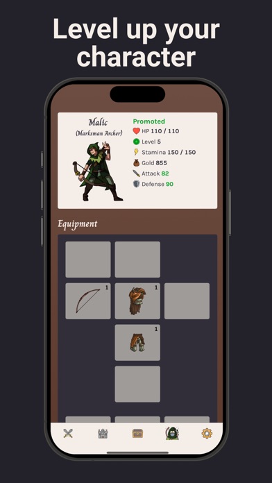 Zrzuty ekranu Malic's Legacy - Text RPG