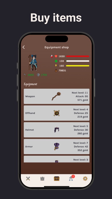 Zrzuty ekranu Malic's Legacy - Text RPG