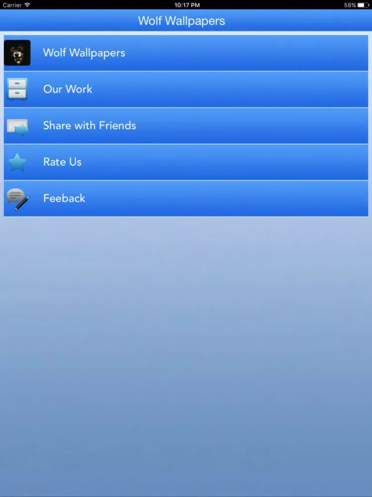 Cool Wolf Wallpapers HD iPad  Screenshots
