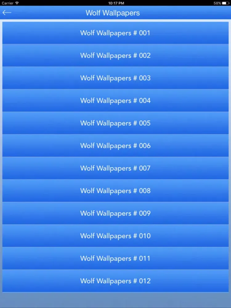 Cool Wolf Wallpapers HD iPad  Screenshots