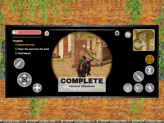 Ảnh chụp màn hình của The Dead Inside iPad 