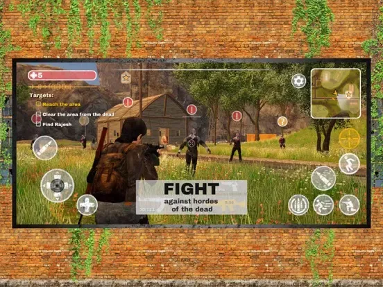 Ảnh chụp màn hình của The Dead Inside iPad 