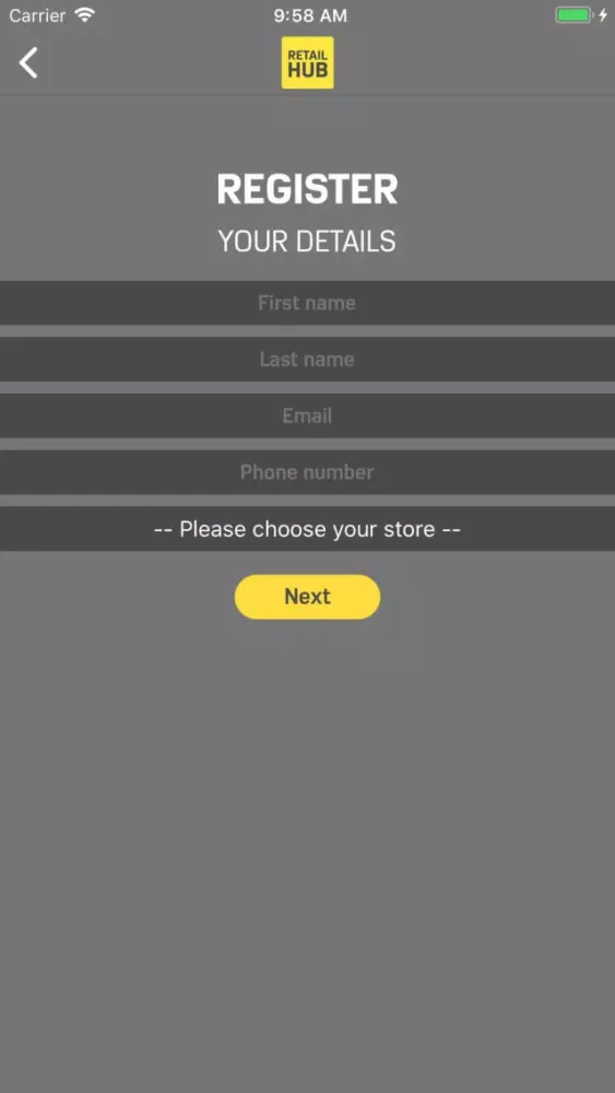 Capturas de pantalla de Retail Hub