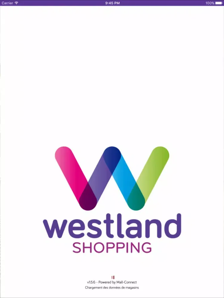 Ảnh chụp màn hình của Westland Shopping Center iPad 