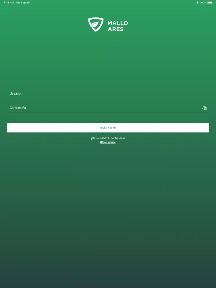 Zrzuty ekranu Mallo Ares Seguimiento iPad 