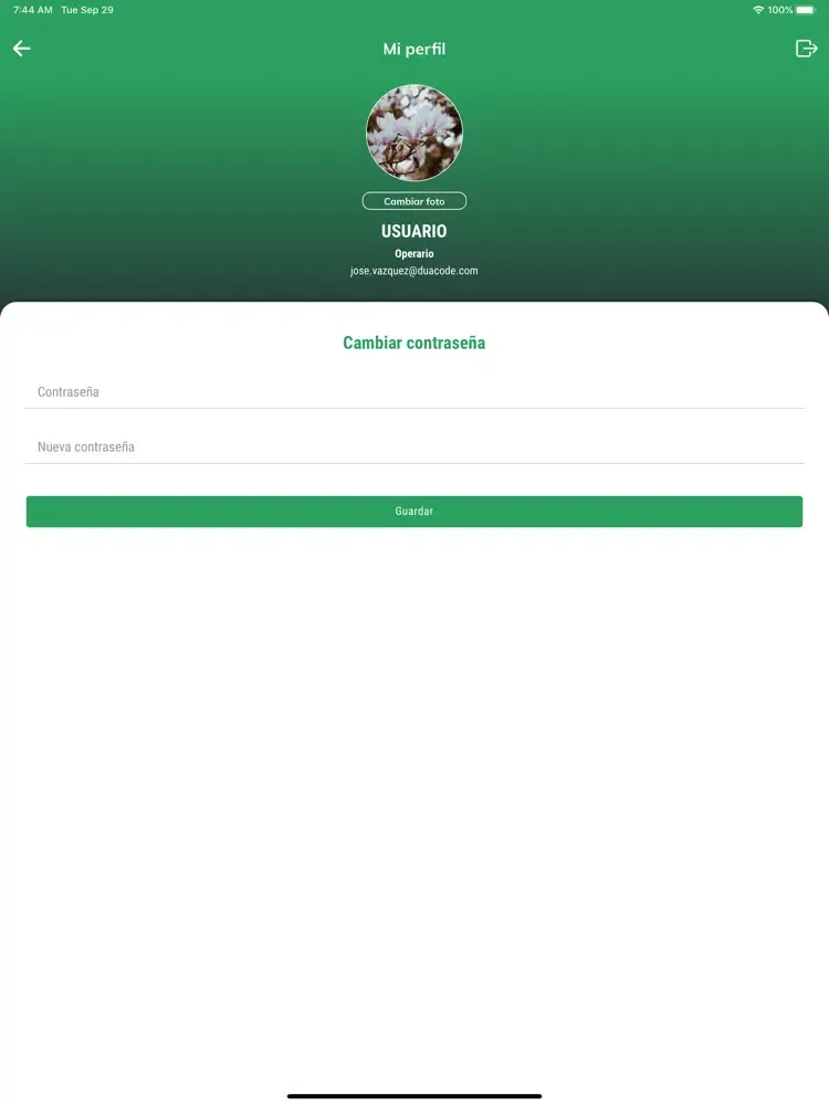 Zrzuty ekranu Mallo Ares Seguimiento iPad 
