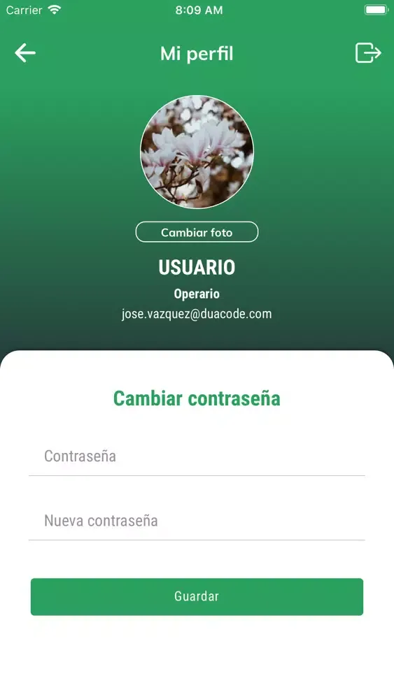 Zrzuty ekranu Mallo Ares Seguimiento