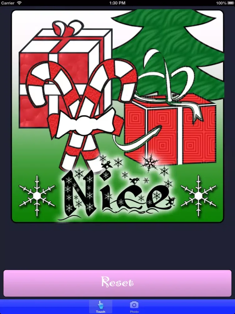 Capturas de tela do Santa Naughty or Nice Detector iPad 