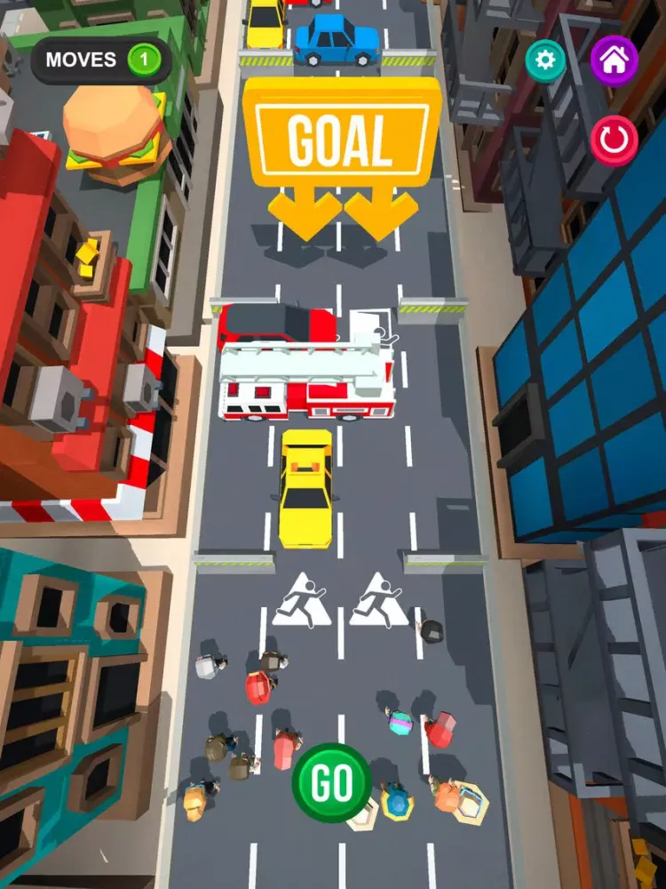 Capturas de tela do Unblock the Crowd iPad 
