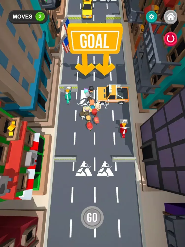 Capturas de tela do Unblock the Crowd iPad 