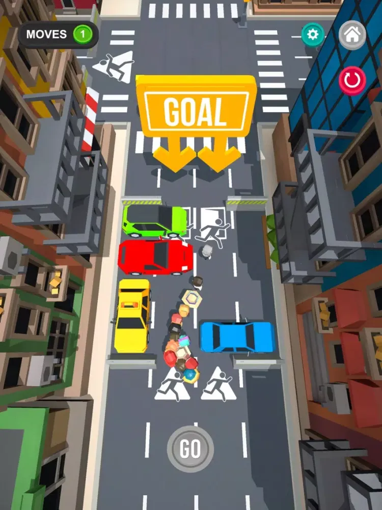 Capturas de tela do Unblock the Crowd iPad 