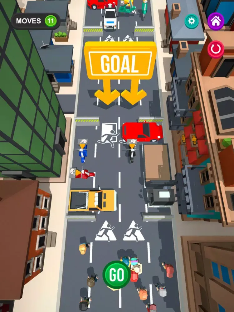 Capturas de tela do Unblock the Crowd iPad 