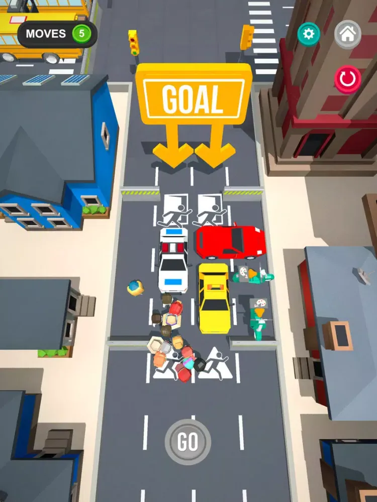 Capturas de tela do Unblock the Crowd iPad 