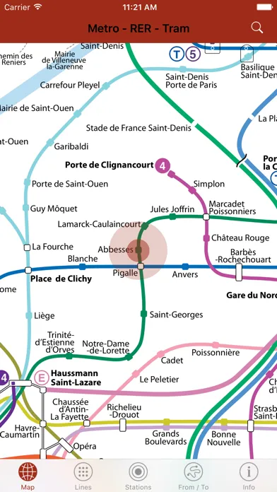 Paris By Metro应用截图