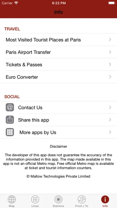 Paris By Metro应用截图