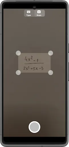 Ảnh chụp màn hình của MalMath: Step by step solver