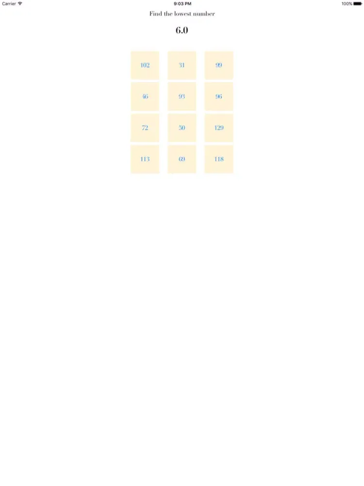 Find Lowest Number iPad  স্ক্রিনশট