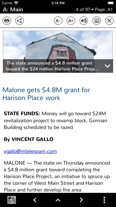 The Malone Telegram应用截图