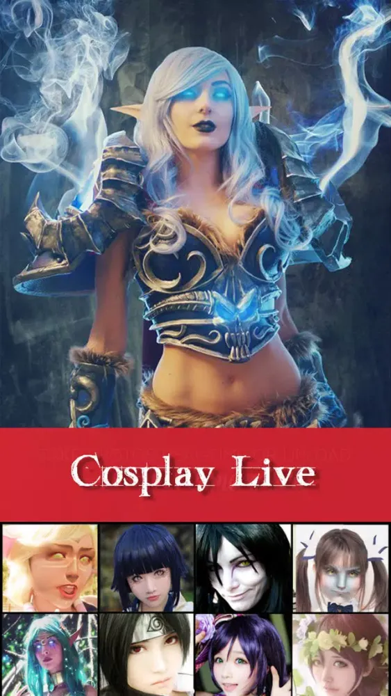 Cosplay Face Camera -Cartoon Filters Video Selfies应用截图
