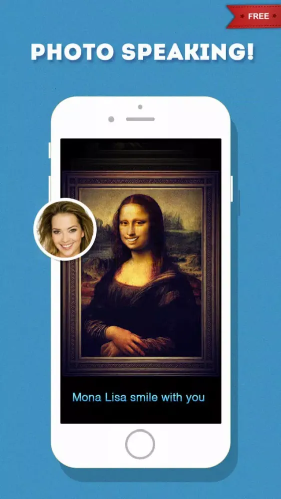 Talking Picture Live - Let face in photo speak Screenshots