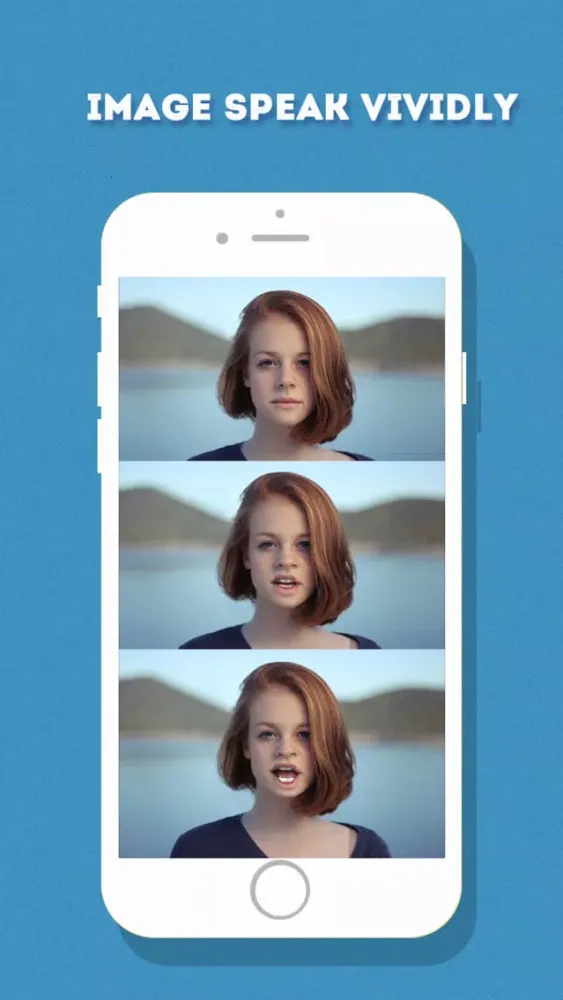 Talking Picture Live - Let face in photo speak Screenshots