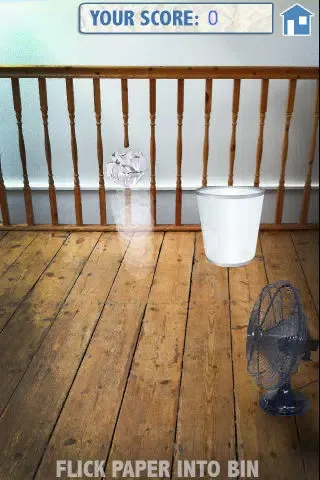 Captures d'écran de Paper Tossing