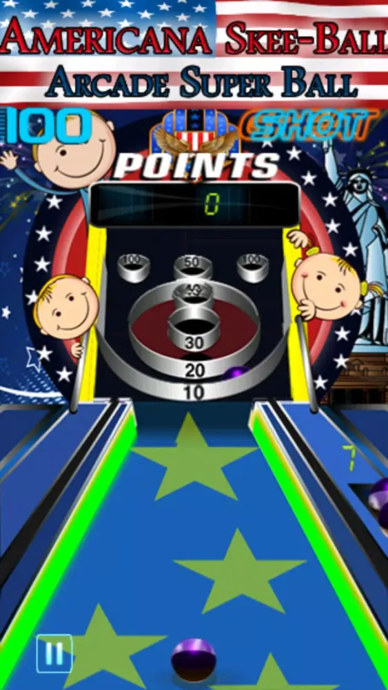 Capturas de tela do Americana Speedball Arcade Super Ball