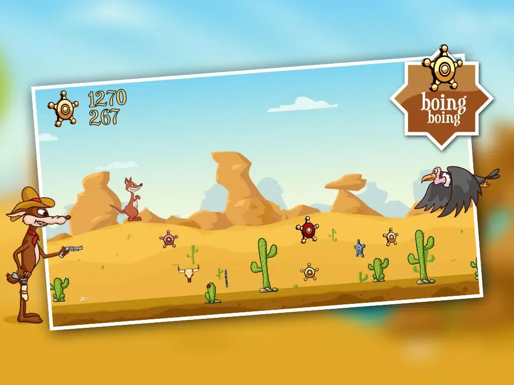 Kangaroo Run - Free Outback Jump Game iPad 應用截圖