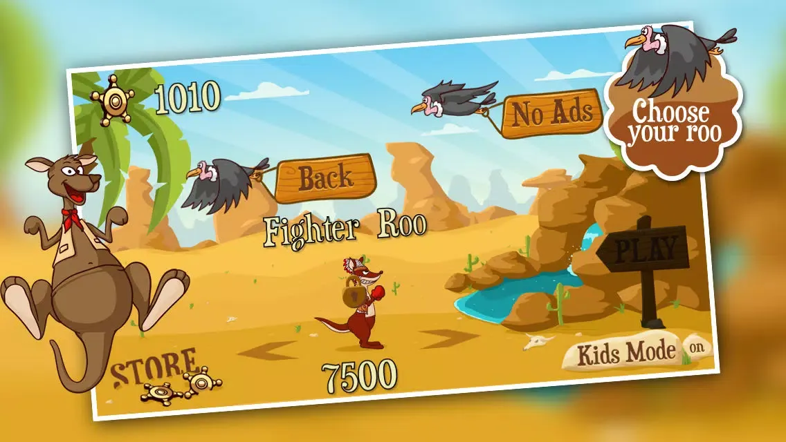 Kangaroo Run - Free Outback Jump Game應用截圖