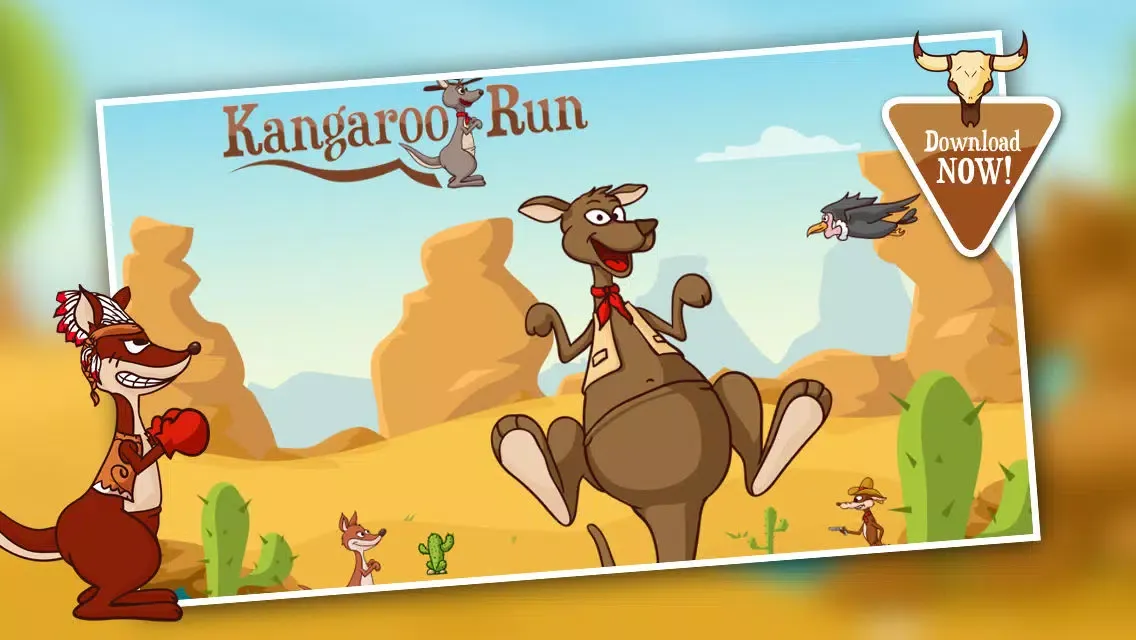 Kangaroo Run - Free Outback Jump Game應用截圖