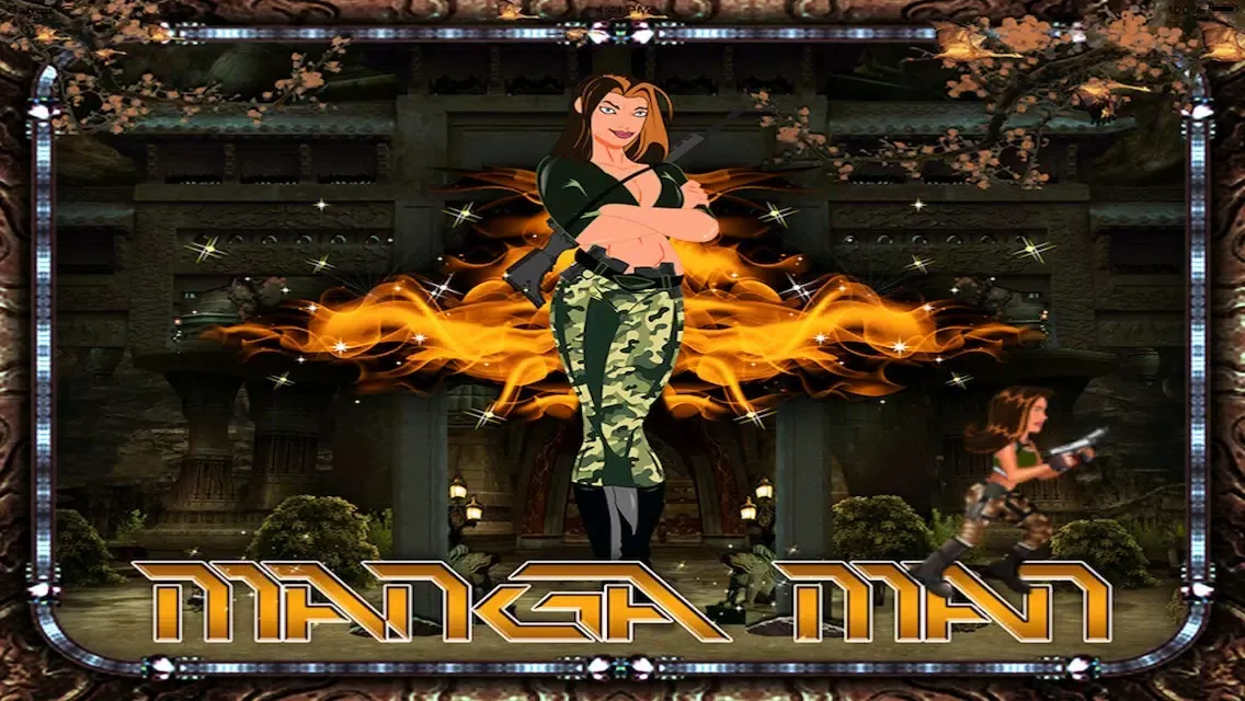 ภาพหน้าจอของ Manga Man - Free Running Game