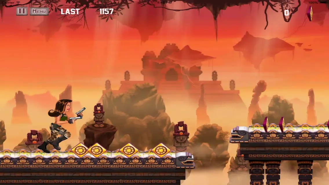 ภาพหน้าจอของ Manga Man - Free Running Game