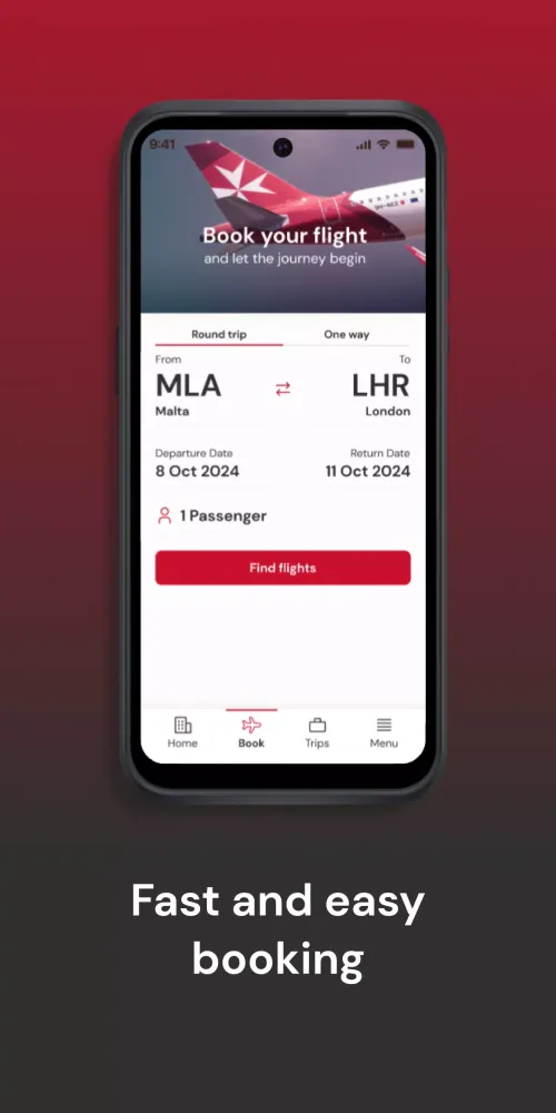 Capturas de pantalla de KM Malta Airlines