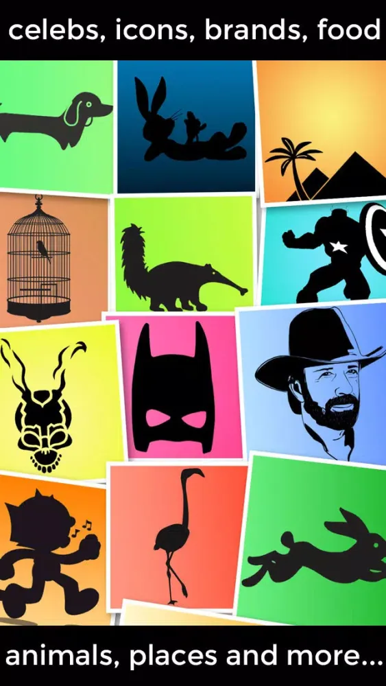 Captures d'écran de Guess the Shadow - Trivia Quiz Game