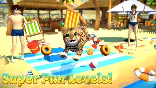 Captures d'écran de Cat Simulator - Kitten stories