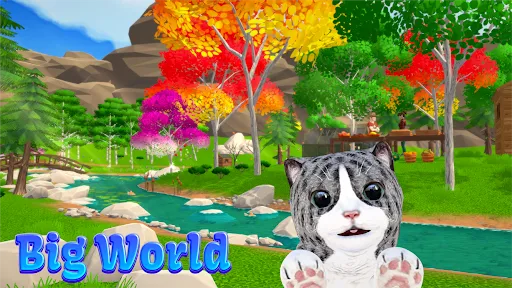 Captures d'écran de Cat Simulator - Kitten stories