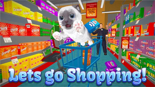 Captures d'écran de Cat Simulator - Kitten stories