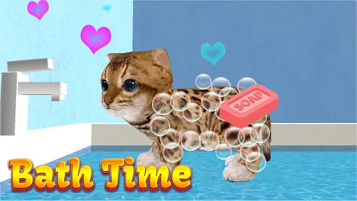 Captures d'écran de Cat Simulator - Kitten stories