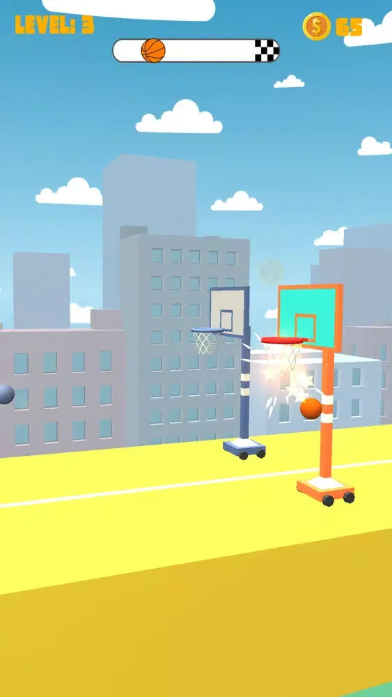 Ảnh chụp màn hình của Hoops Runner