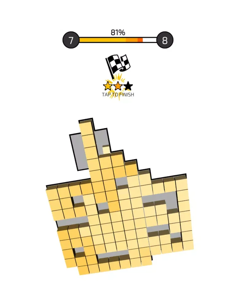 Tangkapan layar Pixel Drawing 3D iPad 