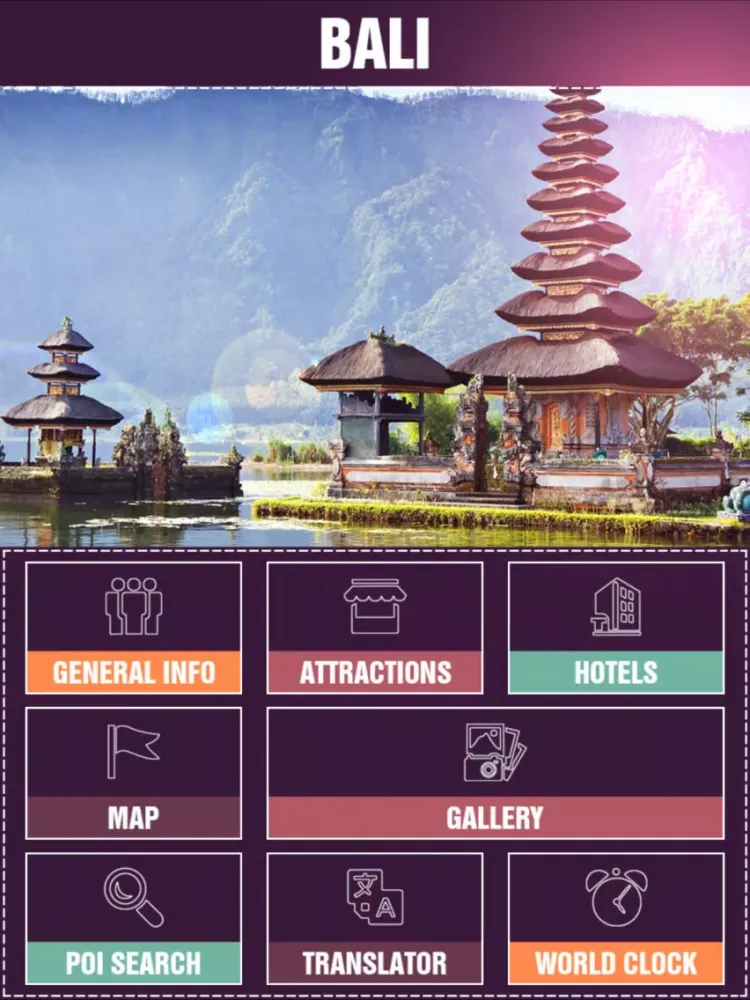 صور Bali Offline Explorer iPad 